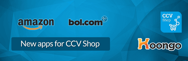 Bol.com og Amazon-apps til CCV Shop!